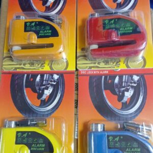 CANDADO DE MOTO CON ALARMA