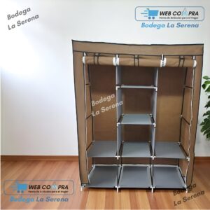 CLOSET ARMABLE 3 CUERPOS CAFE