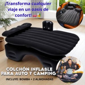 COLCHON INFLABLE PARA AUTO