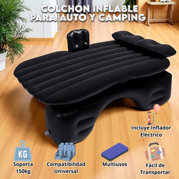 COLCHON INFLABLE PARA AUTO - Imagen 3