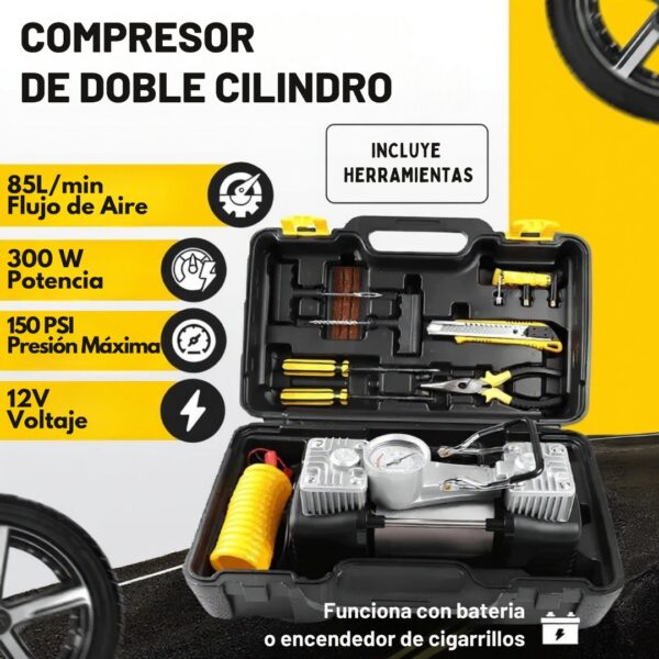 KIT COMPRESOR 2 CILINDROS 4X4 - Imagen 2