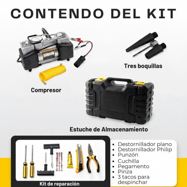 KIT COMPRESOR 2 CILINDROS 4X4 - Imagen 4