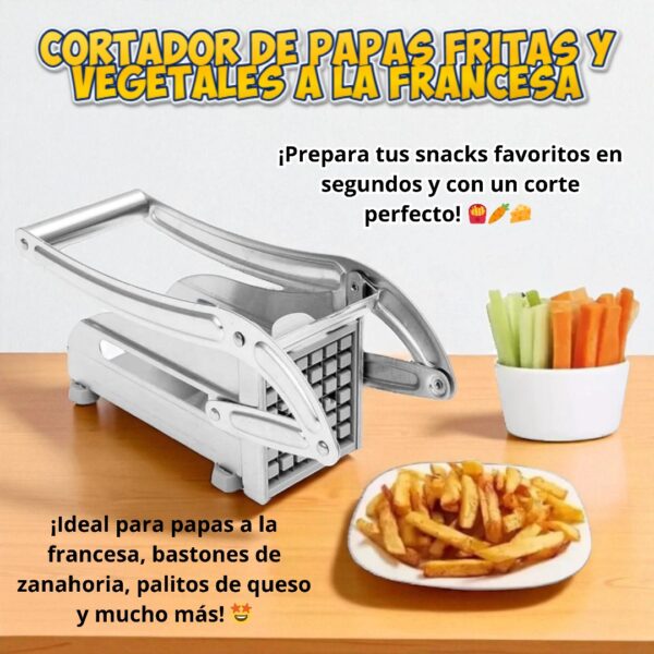 CORTADOR DE PAPAS CORTE A LA FRANCESA