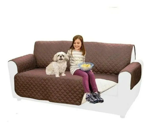 CUBRE SILLON  REVERSIBLE 1 CUERPOS - Imagen 2