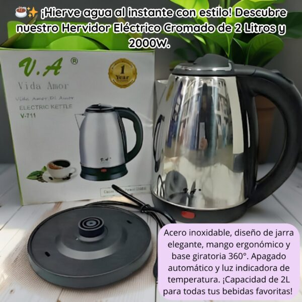 HERVIDOR ELECTRICO 2 LITROS - Imagen 2