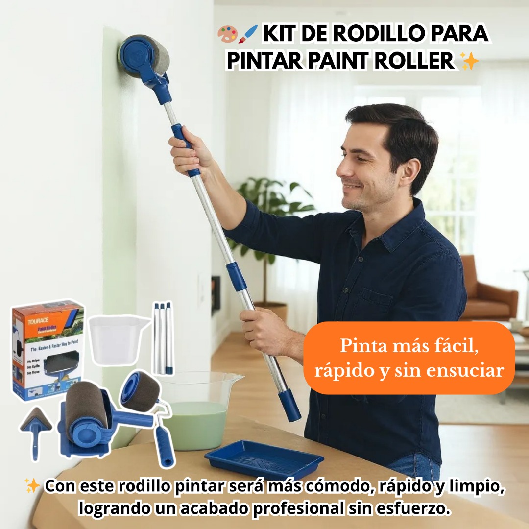 SET DE RODILLOS PINTA FÁCIL - Imagen 2