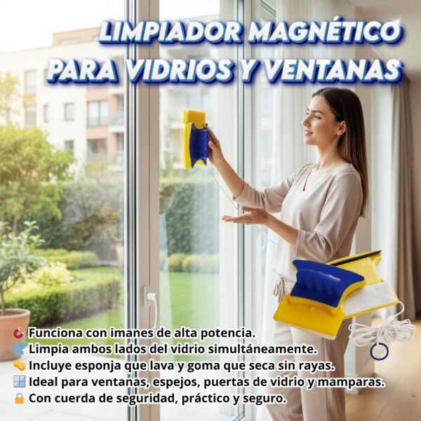 LIMPIA VIDRIO MAGNETICO - Imagen 3