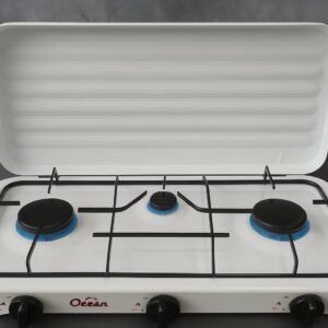 COCINA ENCIMERA A GAS 3 HORNILLAS