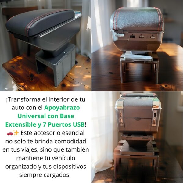 APOYA BRAZO PARA AUTO UNIVERSAL - Imagen 2