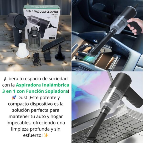 ASPIRADORA PORTATIL - Imagen 2