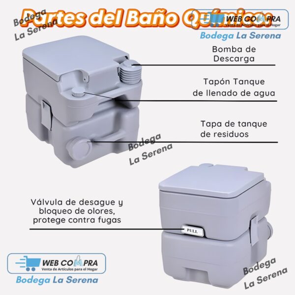 BAÑO QUIMICO - Imagen 2