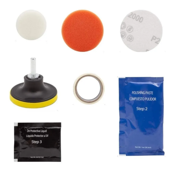 KIT PULIDOR DE FACOS PARA AUTO - Imagen 8