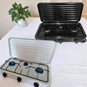 COCINA ENCIMERA A GAS 3 HORNILLAS