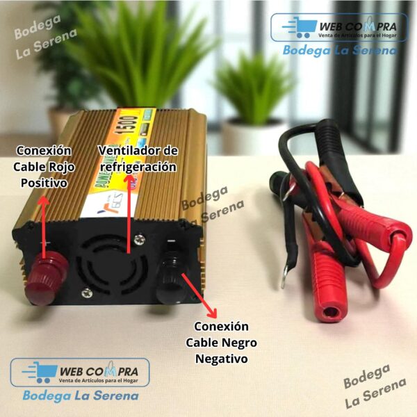 CONVERSOR DE 1500 WATTS - Imagen 2