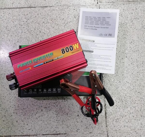 CONVERSOR INVERSOR DE 800WATTS