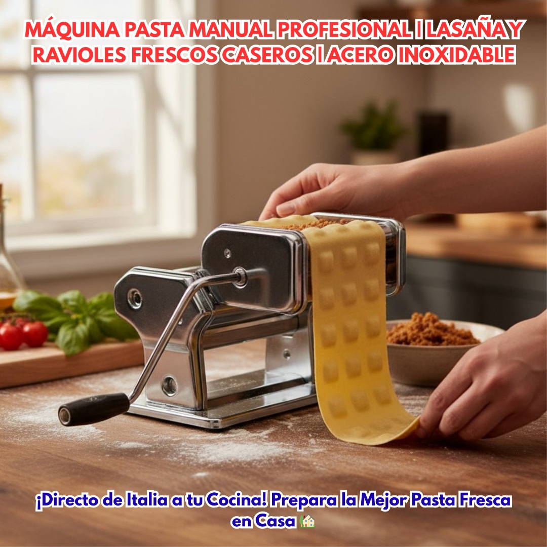 MAQUINA PARA PASTAS Y RAVIOLES - Imagen 2