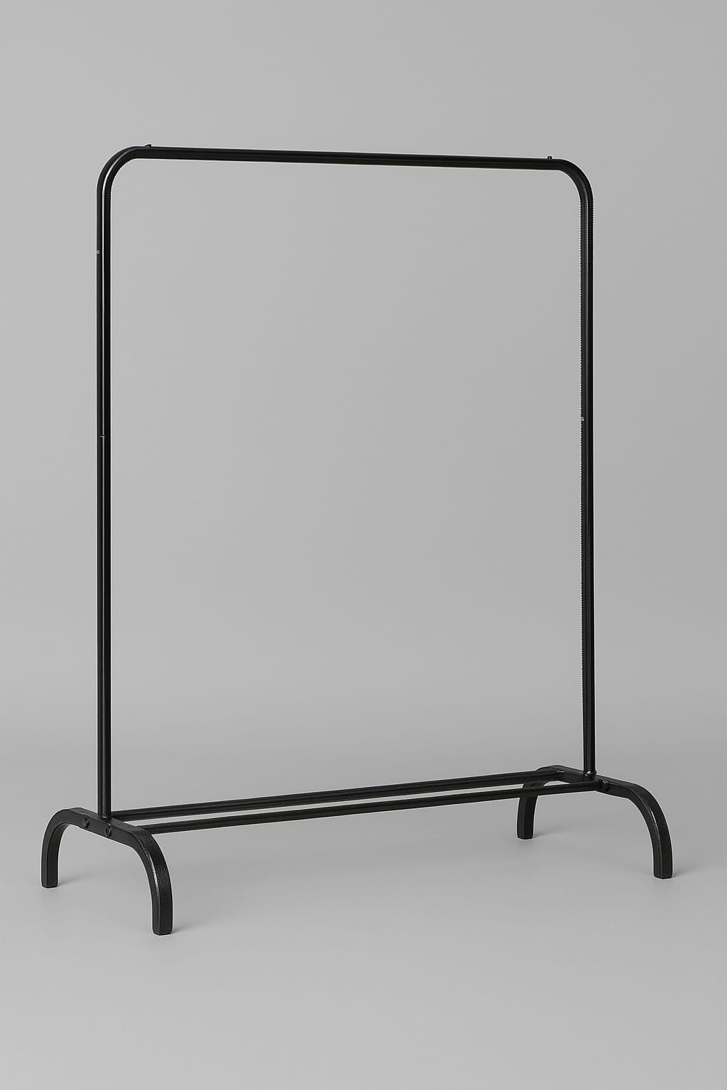 PERCHERO SIMPLE SIN RUEDA NEGRO