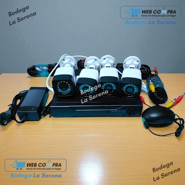 KIT 4 CAMARAS CON DVR - Imagen 2