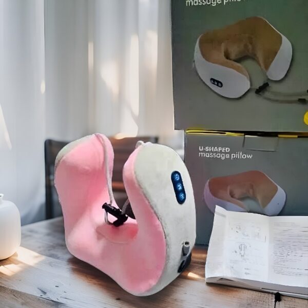 ALMOHADA MASAJEADORA COLOR ROSA - Imagen 4