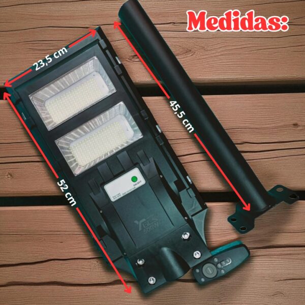 FOCO SOLAR DE 500 WATTS - Imagen 2