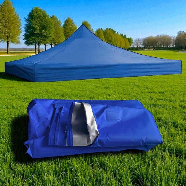 LONA DE TECHO UV 3X3 TOLDO AZUL