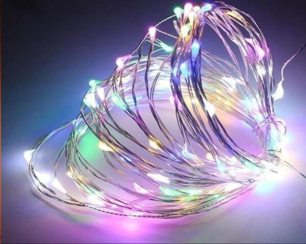 LUCES  SOLARES DE HADAS DE NAVIDAD DE 22 METROS DE 200 LED - Imagen 2