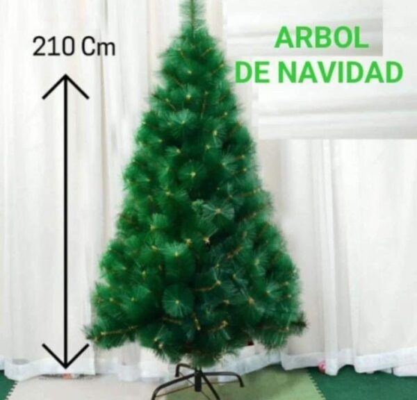 ARBOL DE NAVIDAD FRONDOSO DE 2.10 CM