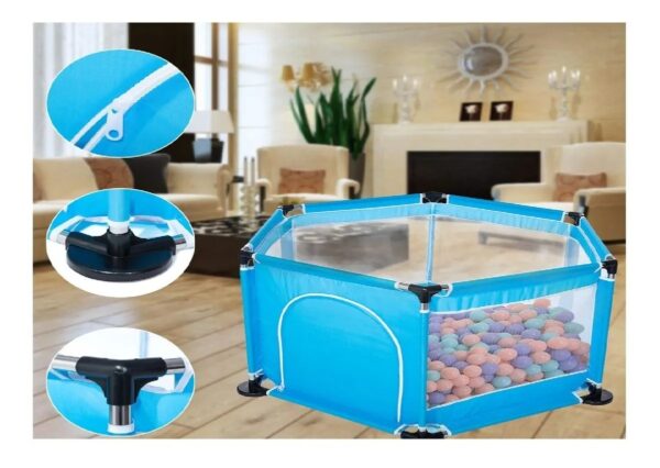 PISCINA CORRAL DE PELOTAS HEXAGONAL - Imagen 4