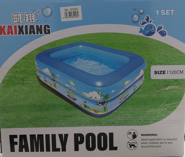 PISCINA INFLABLE RECTANGULAR DE 1,20CM