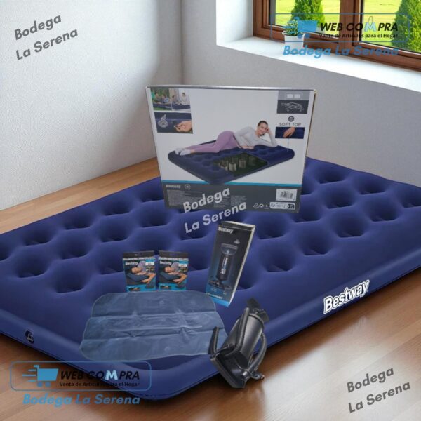COLCHON INFLABLE DOS PLAZAS - Imagen 4