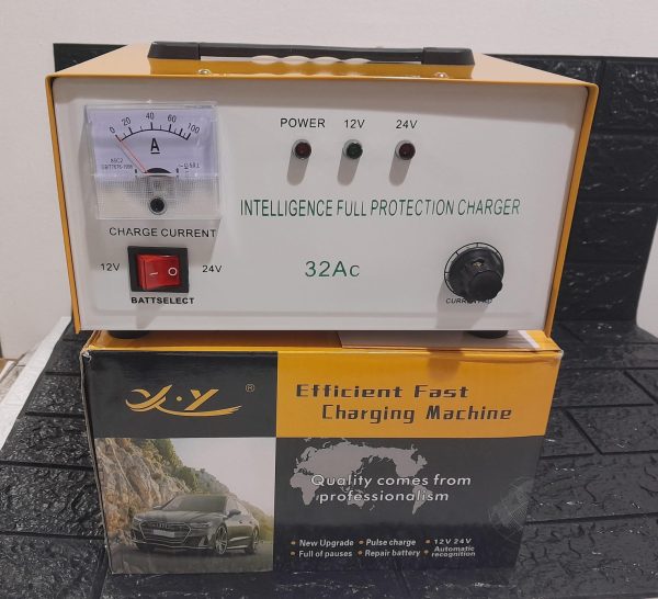CARGADOR DE BATERIA DE 12 VA 24