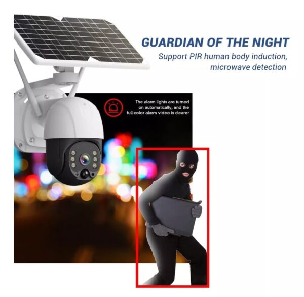 CAMARA D SEGURIDAD SOLAR WIFI 1080 - Imagen 4