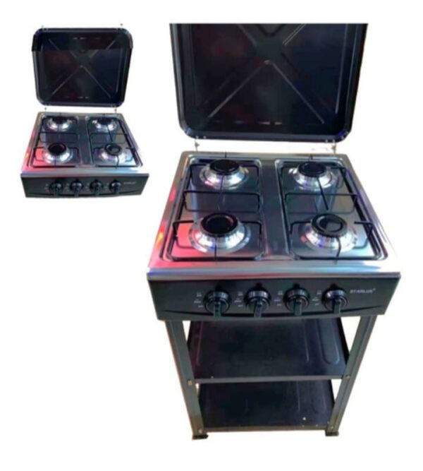 COCINA 4 HORNILLAS CON ESTANTES VIDA AMOR - Imagen 5