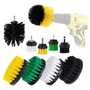 SET DE 10 CEPILLOS PARA TALADRO PARA PULIR MODELO 3129