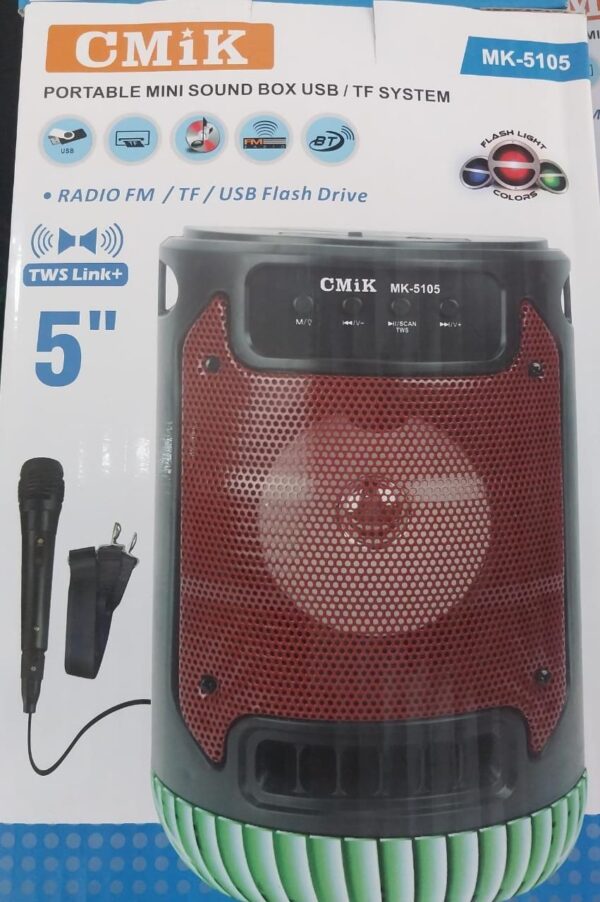 PARLANTE CON MICROFONO MK-5105