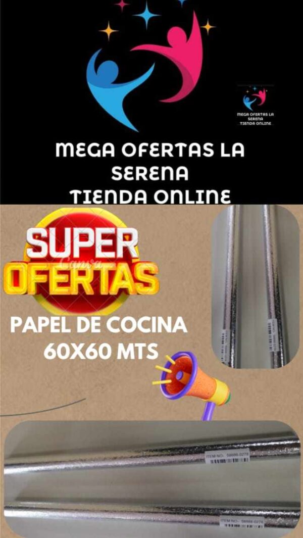 PAPEL DE COCINA 60X60 METROS