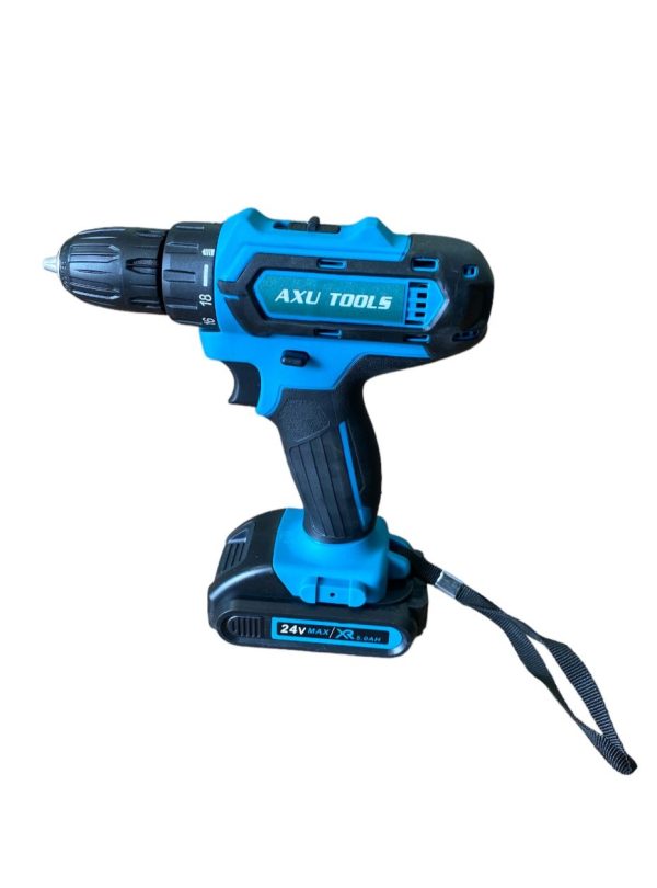 TALADRO INALAMBRICO AXU TOOLS 24VOLT