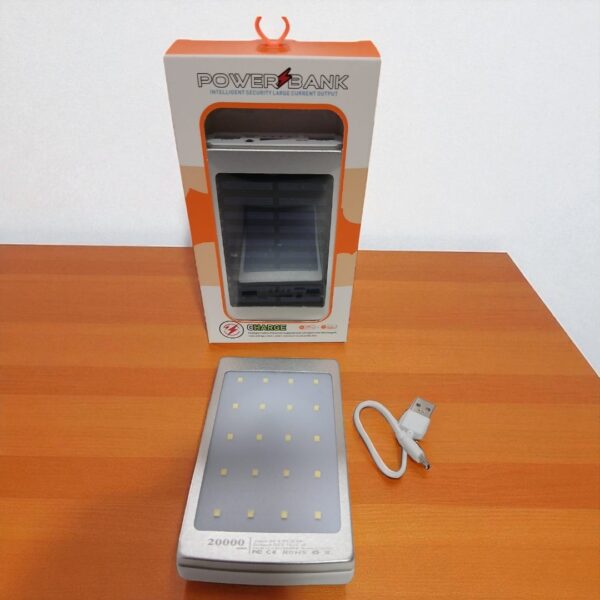 PAWER BANK SOLAR DE 20000 AMP - Imagen 2