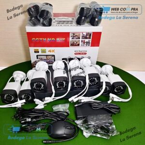 KIT DE 8 CAMARAS CON DVR