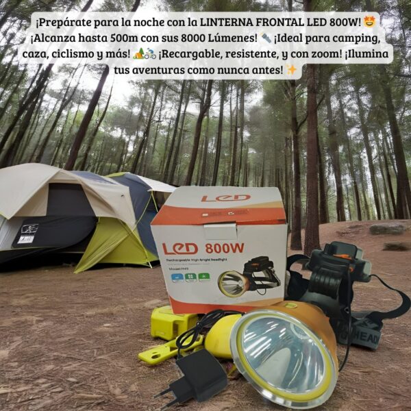 FOCO DE CAZA LUZ LED DE 500 WATTS - Imagen 3