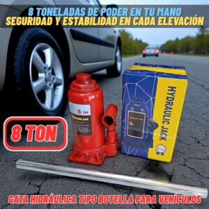 GATA BOTELLA HIDRAULICA DE 8 TONELADAS