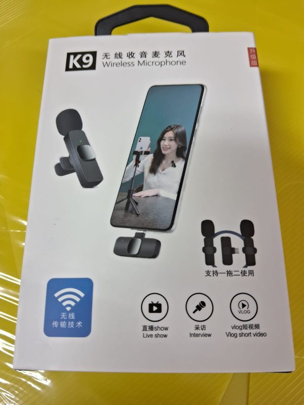 MICROFONO INALAMBRICO K9