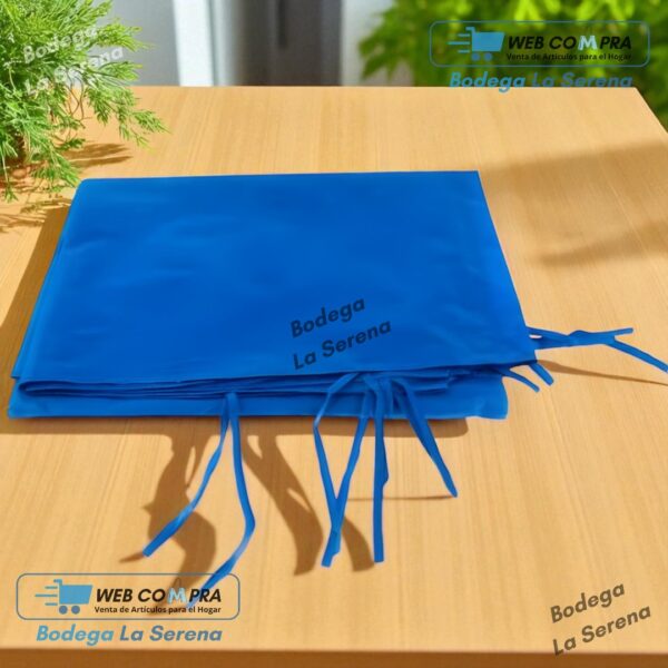LONA LATERAL DE TOLDO 3X3 AZUL - Imagen 2
