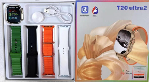 RELOJ INTELIGENTE CON 4 CORREAS