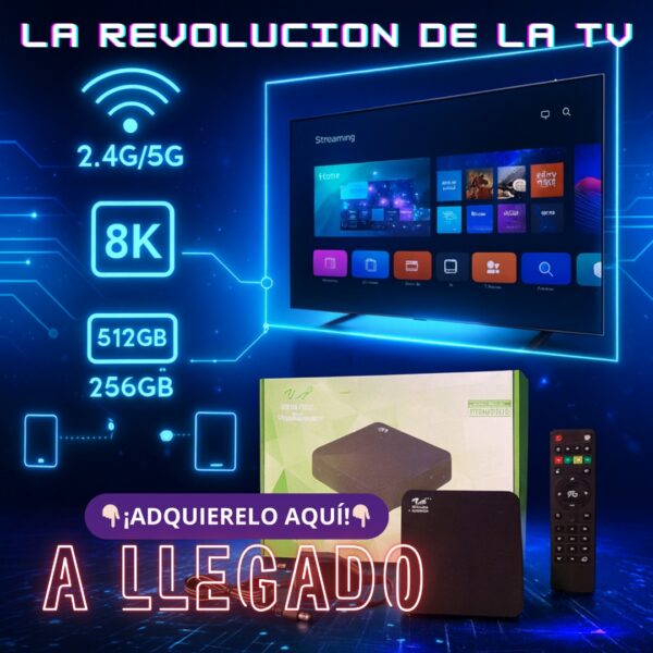 TV BOX Y13 PRO ULTIMA GENERACION 2.4/5G - Imagen 2