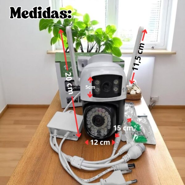 CAMARA EXTERIOR DOBLE LENTE - Imagen 3