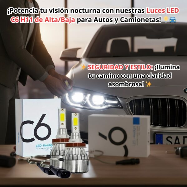 LUCES H11 PARA AUTO - Imagen 2