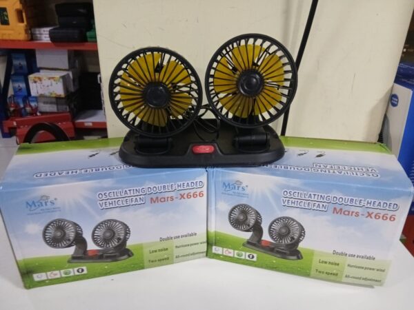 MINI VENTILADOR DE AUTO