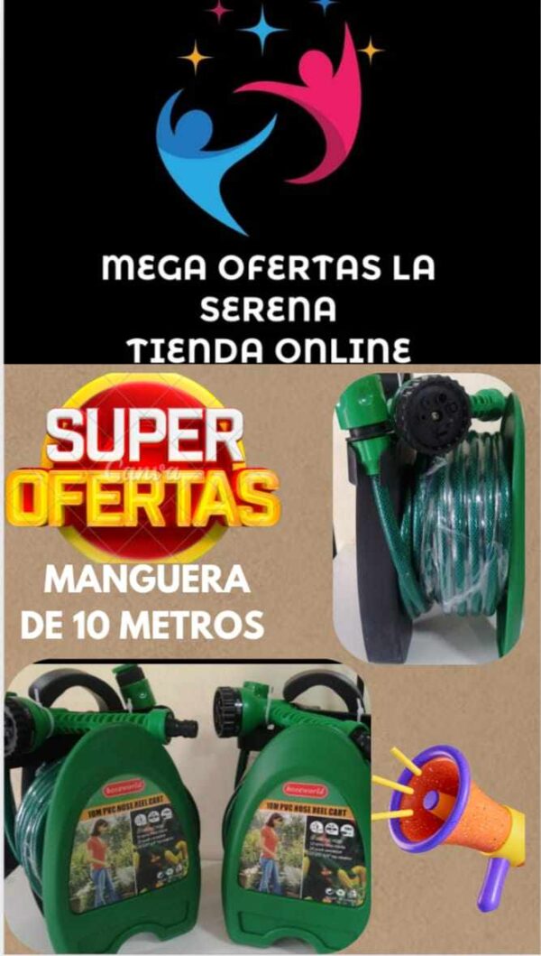 manguera de 10 metros