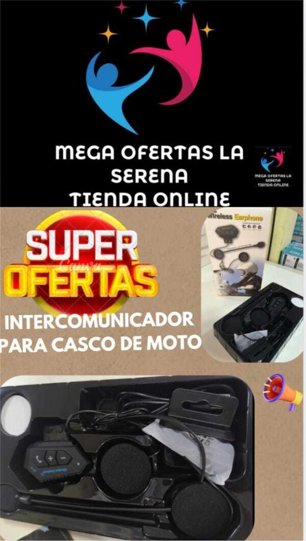 INTERCOMUNICADOR PARA CASCO DE MOTO